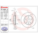 Piduriketas BREMBO 09.A969.11