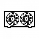 Ventilaator, mootorijahutus NRF 47883