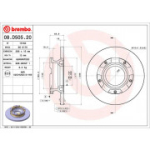 Piduriketas BREMBO 08.D505.20