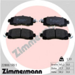 Piduriklotsi komplekt, ketaspidur ZIMMERMANN 22800.170.1