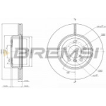 Piduriketas BREMSI CD8039V