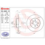 Piduriketas BREMBO 08.9465.10