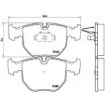 Piduriklotsi komplekt, ketaspidur BREMBO P 06 021