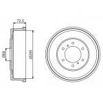 Piduritrummel BOSCH 0 986 477 215