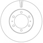 Piduriketas TRW DF7827S