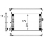 Kondensaator,kliimaseade MAHLE ORIGINAL AC 252 000S