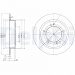 Piduriketas DELPHI BG2584