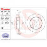 Piduriketas BREMBO 08.A354.10