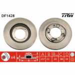 Piduriketas TRW DF1428