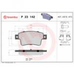 Piduriklotsi komplekt, ketaspidur BREMBO P 23 142