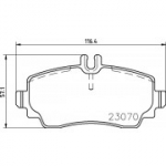 Piduriklotsi komplekt, ketaspidur BREMBO P 50 047