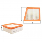 &Otilde;hufilter MAHLE ORIGINAL LX 2633