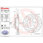 Piduriketas BREMBO 09.7356.2X