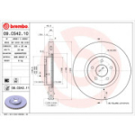 Piduriketas BREMBO 09.C542.11