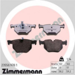 Piduriklotsi komplekt, ketaspidur ZIMMERMANN 23550.970.1