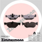 Piduriklotsi komplekt, ketaspidur ZIMMERMANN 23926.970.1