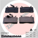 Piduriklotsi komplekt, ketaspidur ZIMMERMANN 22507.160.2