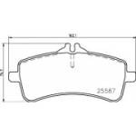 Piduriklotsi komplekt, ketaspidur BREMBO P 50 131