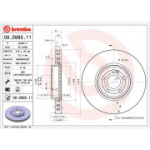 Piduriketas BREMBO 09.D985.11