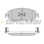 Piduriklotsi komplekt, ketaspidur BREMSI BP3570