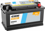Aku EXIDE Excell EB802 80Ah 700A