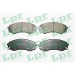 Piduriklotsi komplekt, ketaspidur LPR 05P1451