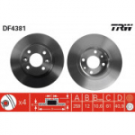 Piduriketas TRW DF4381