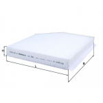 Filter, salongi&otilde;hk KNECHT LA 386