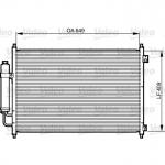 Kondensaator, kliimaseade VALEO 814231