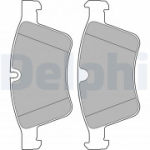 Piduriklotsi komplekt, ketaspidur DELPHI LP2139