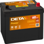 Aku DETA Power DB604 60AH 390A