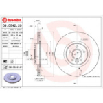 Piduriketas BREMBO 09.C542.21