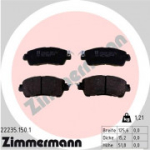 Piduriklotsi komplekt, ketaspidur ZIMMERMANN 22235.150.1