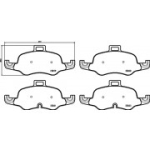 Piduriklotsi komplekt,ketaspidur BREMBO P 85 160X