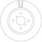 Piduriketas TRW DF6912