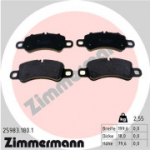 Piduriklotsi komplekt, ketaspidur ZIMMERMANN 25983.180.1