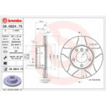 Piduriketas BREMBO 09.6924.75