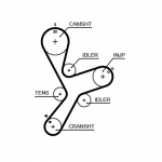 Hammasrihm GATES 5641XS