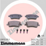 Piduriklotsi komplekt, ketaspidur ZIMMERMANN 23973.175.1
