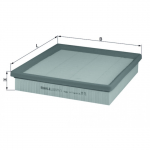 &Otilde;hufilter MAHLE ORIGINAL LX 2077/3