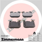 Piduriklotsi komplekt, ketaspidur ZIMMERMANN 25028.180.1