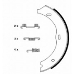 Piduriklotside komplekt, seisupidur TEXTAR 91061900