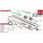 Mootori keti komplekt FAI AutoParts TCK129VVT