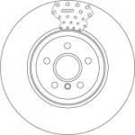 Piduriketas TRW DF6605S
