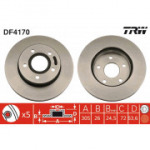 Piduriketas TRW DF4170
