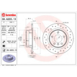 Piduriketas BREMBO 08.A205.1X