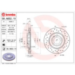 Piduriketas BREMBO 09.A652.1X