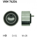 Pingutusrull, hammasrihm SKF VKM 76204