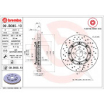 Piduriketas BREMBO 09.B085.13