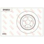 Piduriketas TRW DF8053